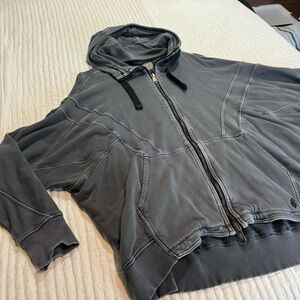 We The Free Gray Hooded Jacket